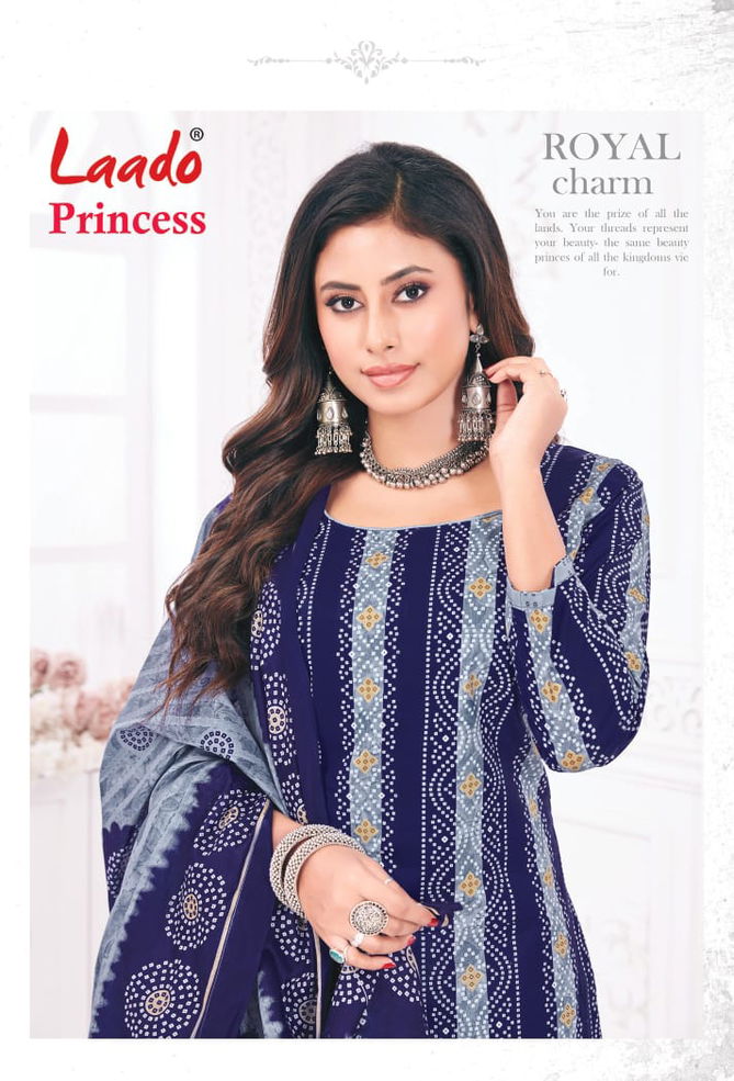 Princess Vol 1 By Laado Printed Pure Cotton Dress Material Suppliers In India